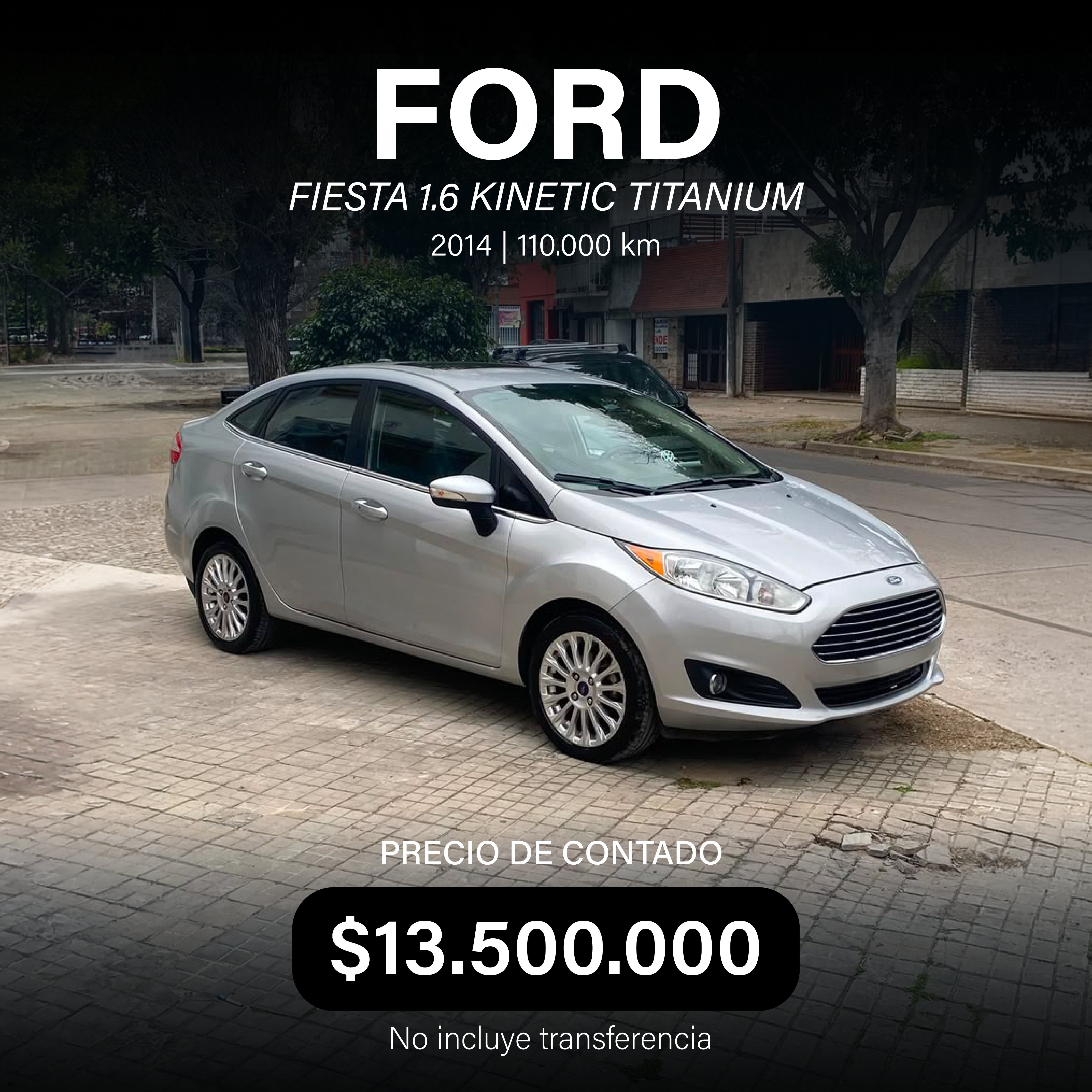 FORD FIESTA 1.6 KINETIC TITANIUM