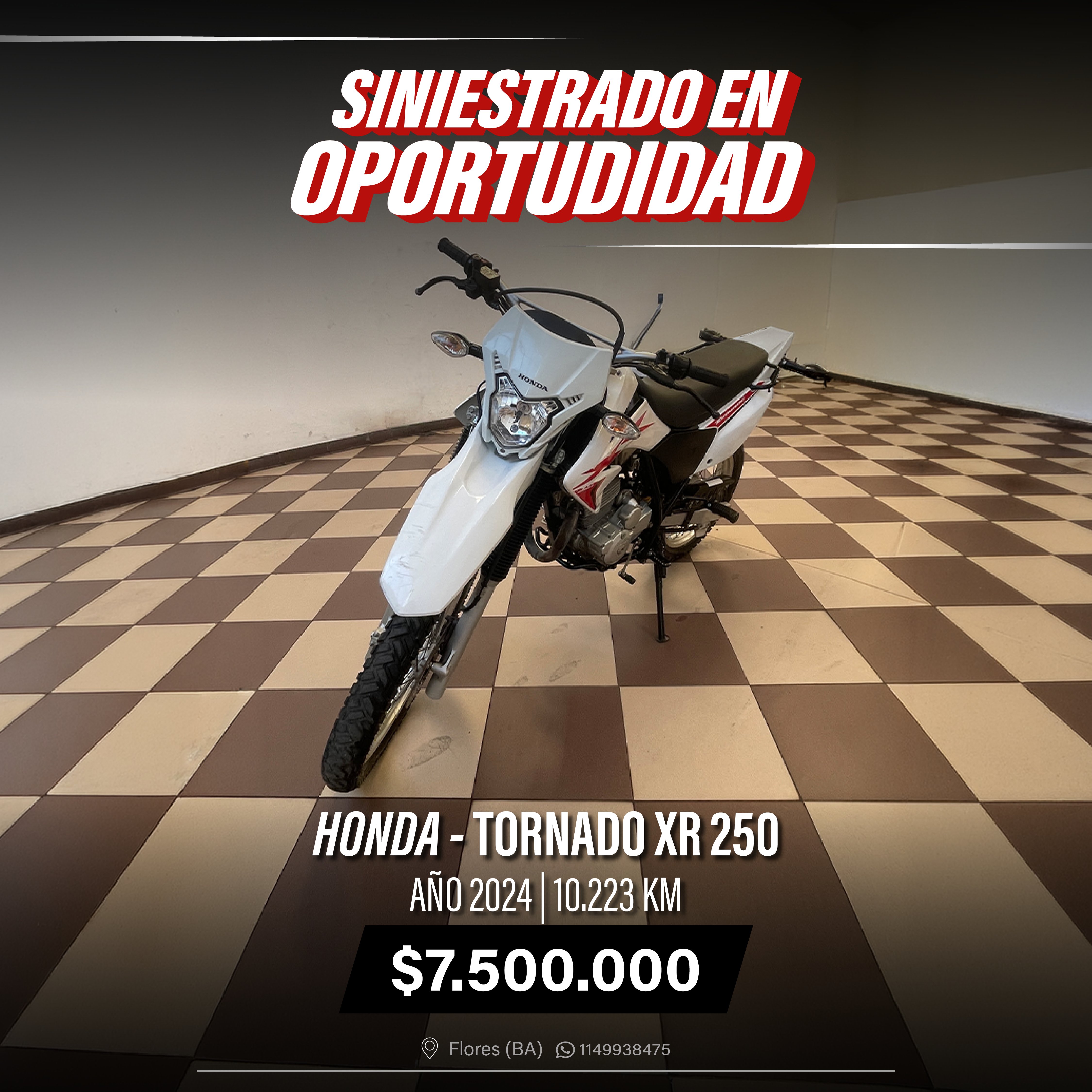 HONDA TORNADO XR 250