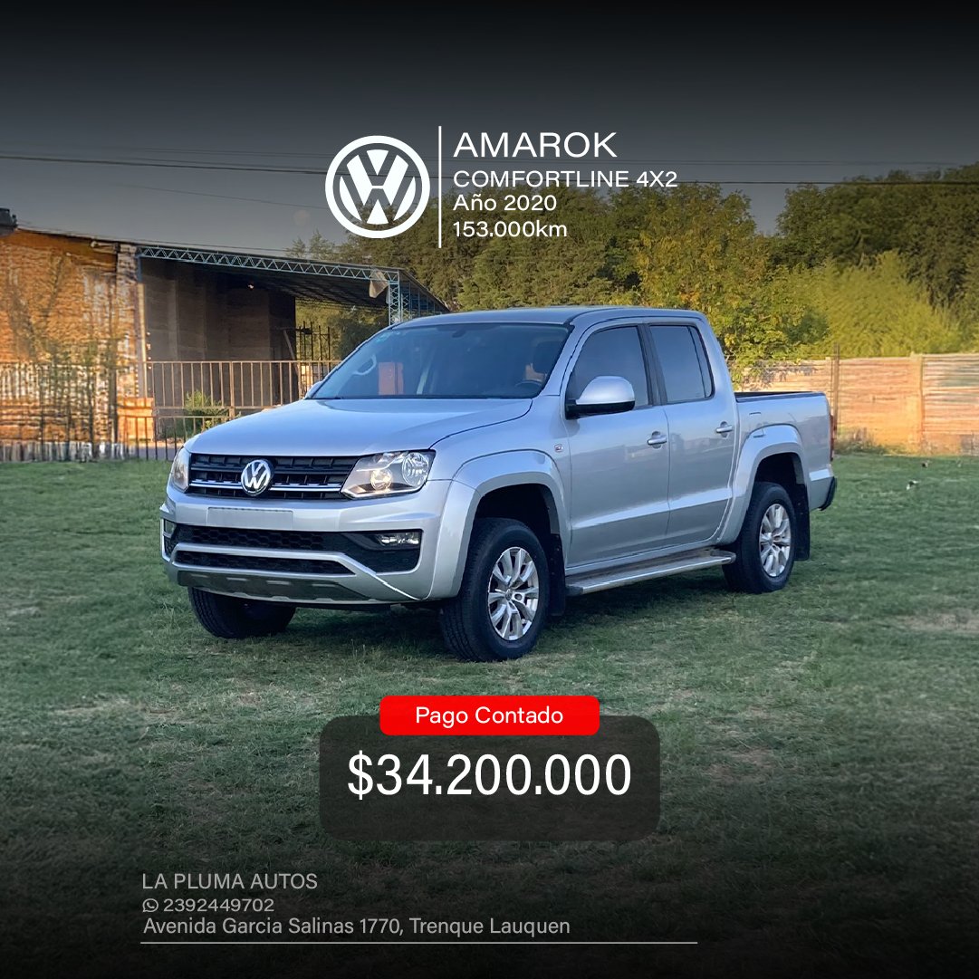 VOLKSWAGEN AMAROK COMOFRTLINE 4X2