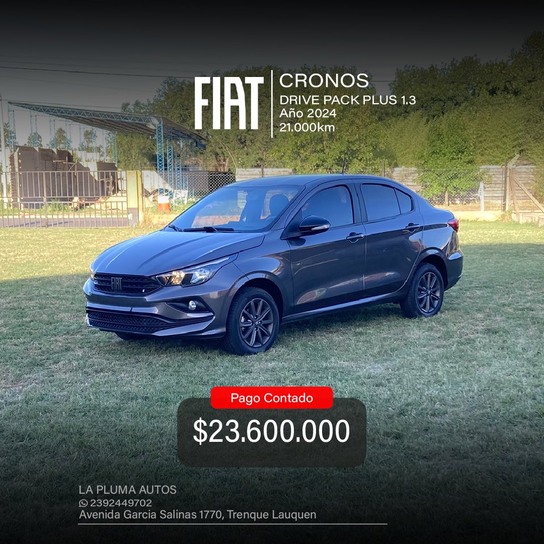 Miniatura 4 de FIAT CRONOS DRIVE PACK  PLUS 1.3 2024