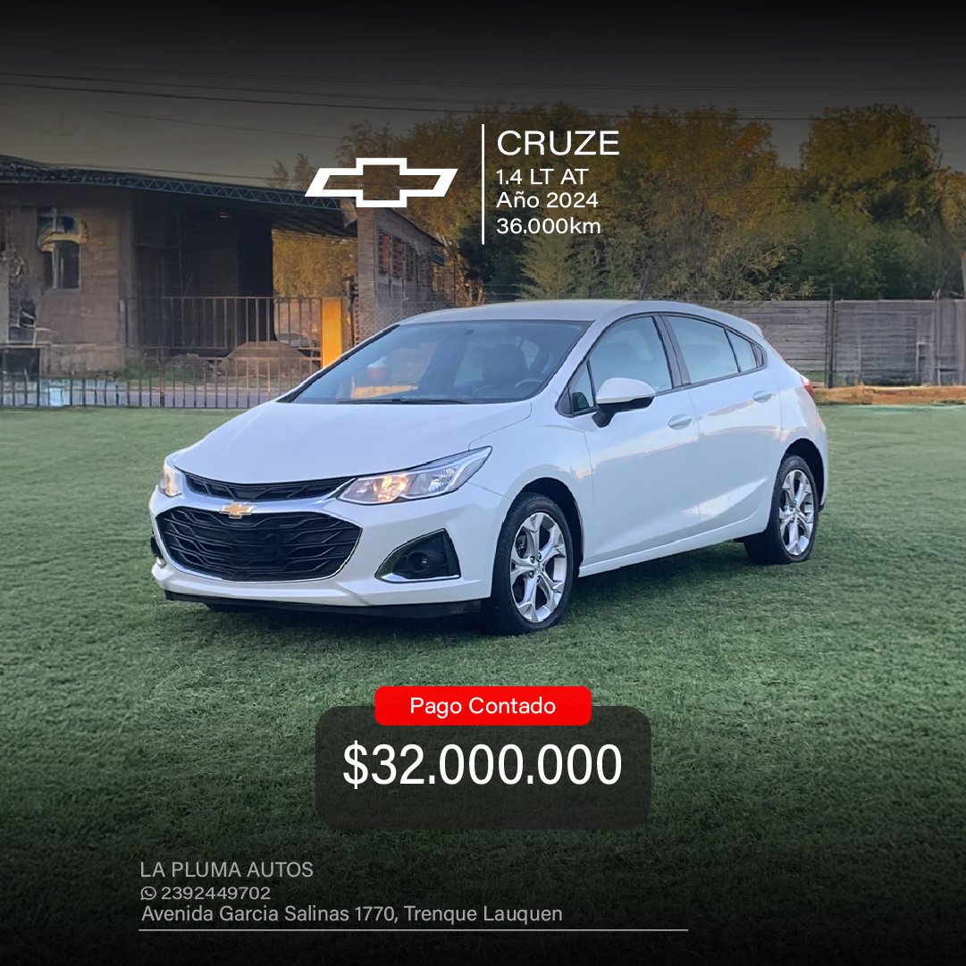 CHEVROLET CRUZE 1.4 LT AT
