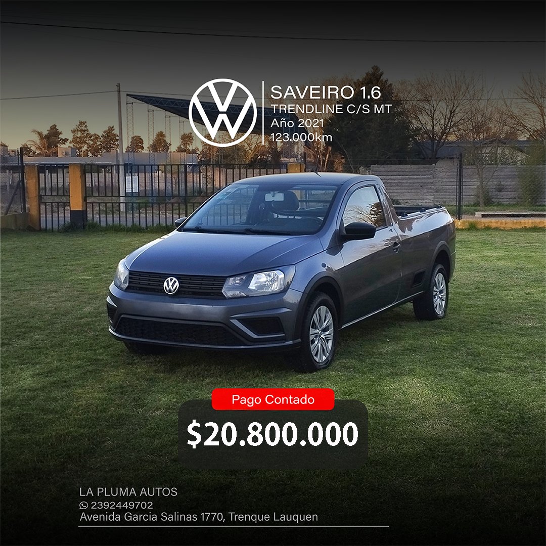 Miniatura 4 de VOLKSWAGEN SAVEIRO TRENDLINE 2021