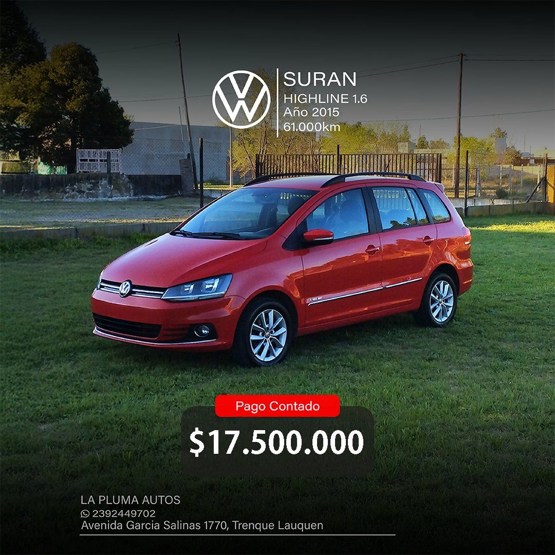 Miniatura 4 de VOLKSWAGEN SURAN HIGHLINE 1.6 2015