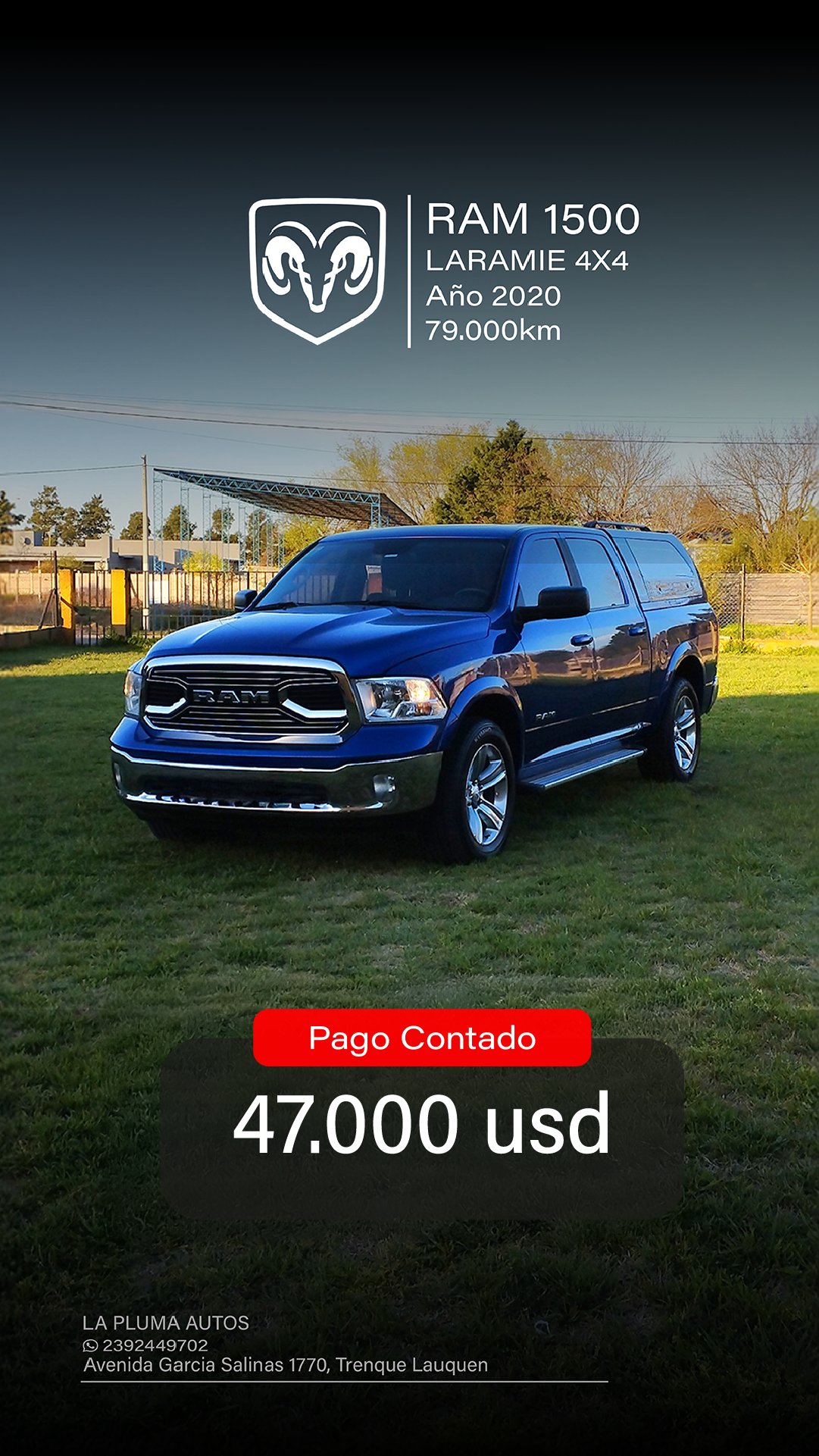 Miniatura 3 de RAM 1500 LARAMIE 2020