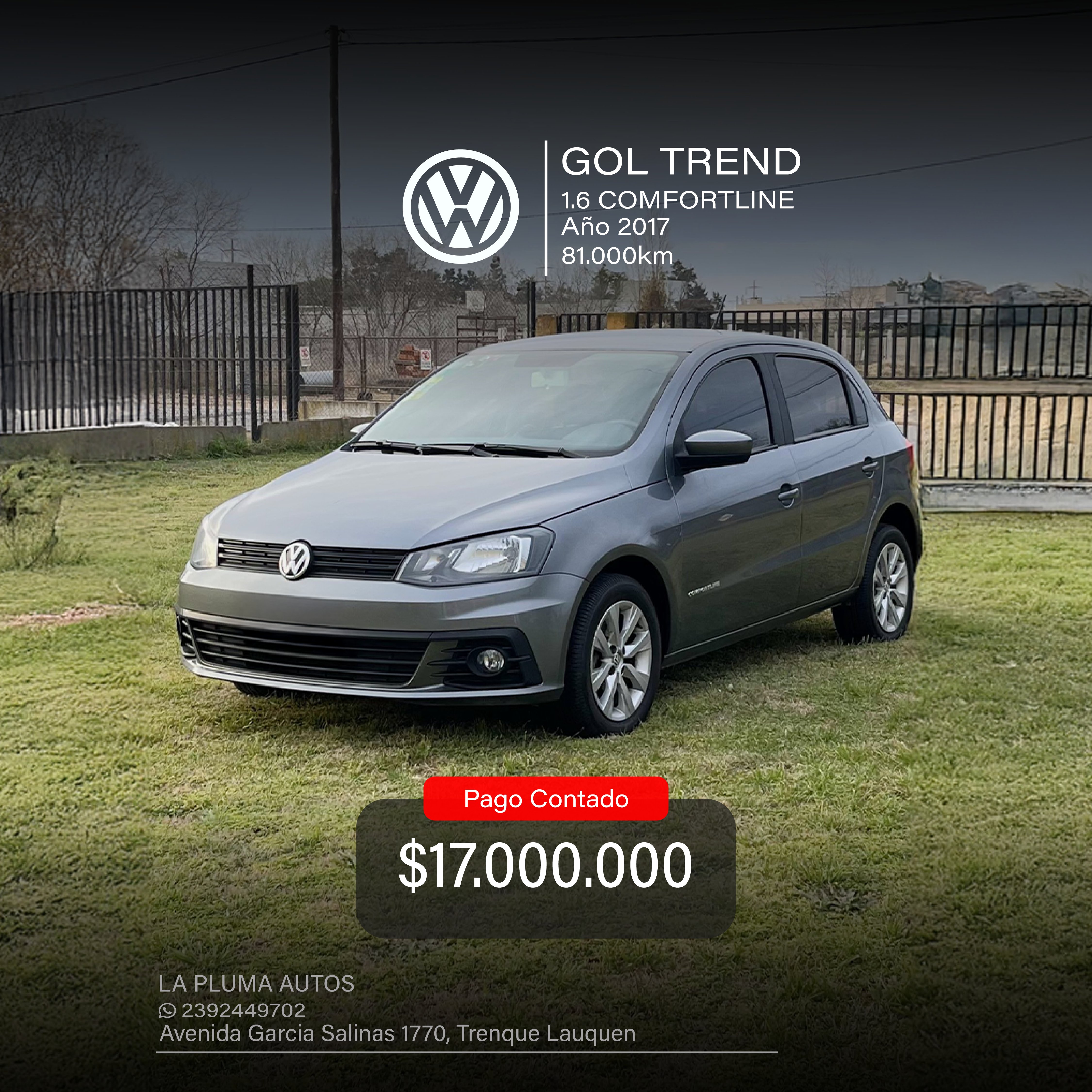 VOLKSWAGEN GOL TREND 1.6 COMFORTLINE