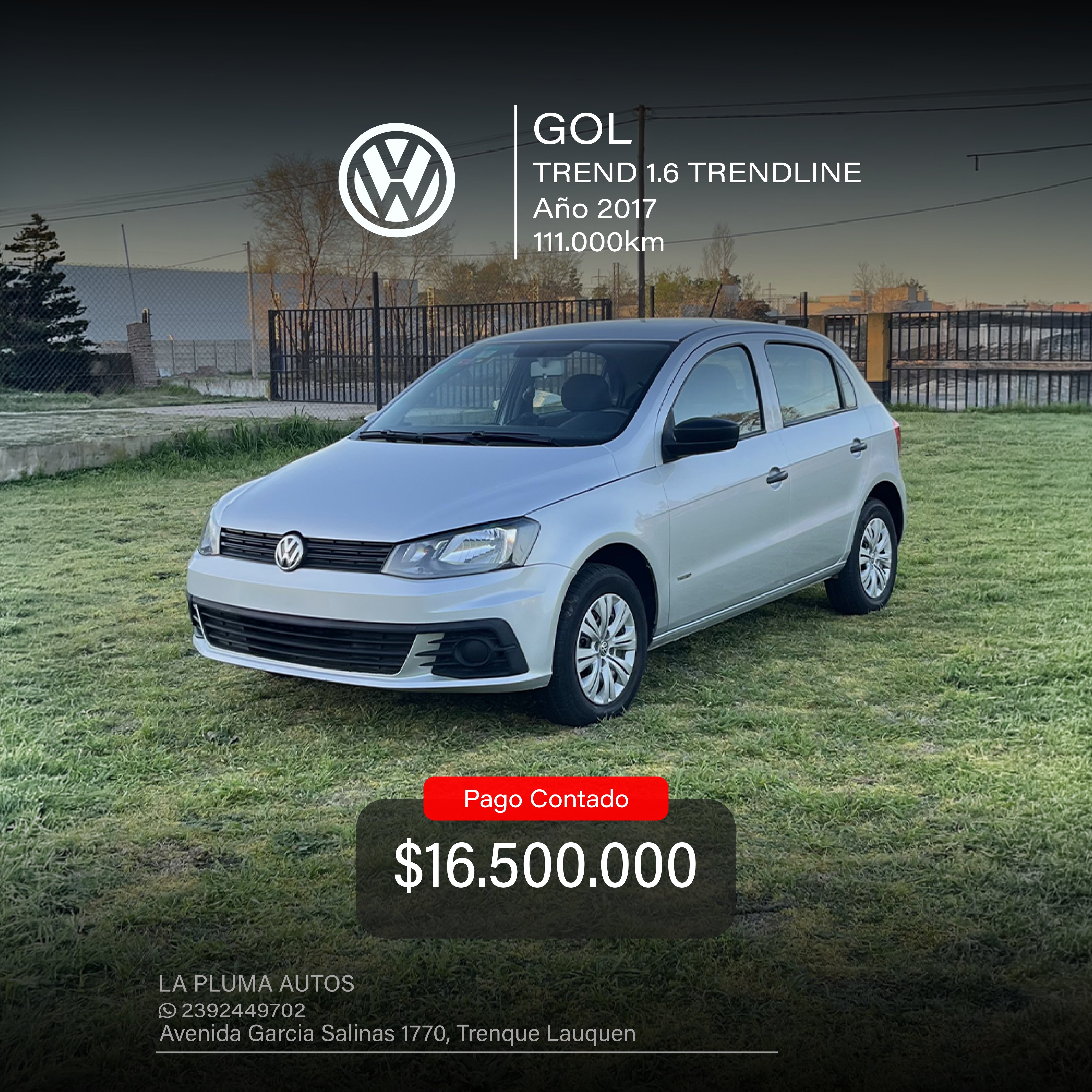 VOLKSWAGEN GOL TREND 1.6 TRENDLINE