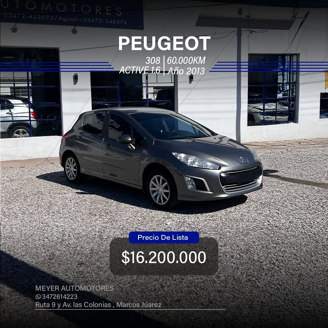 PEUGEOT 308 ACTIVE 1.6