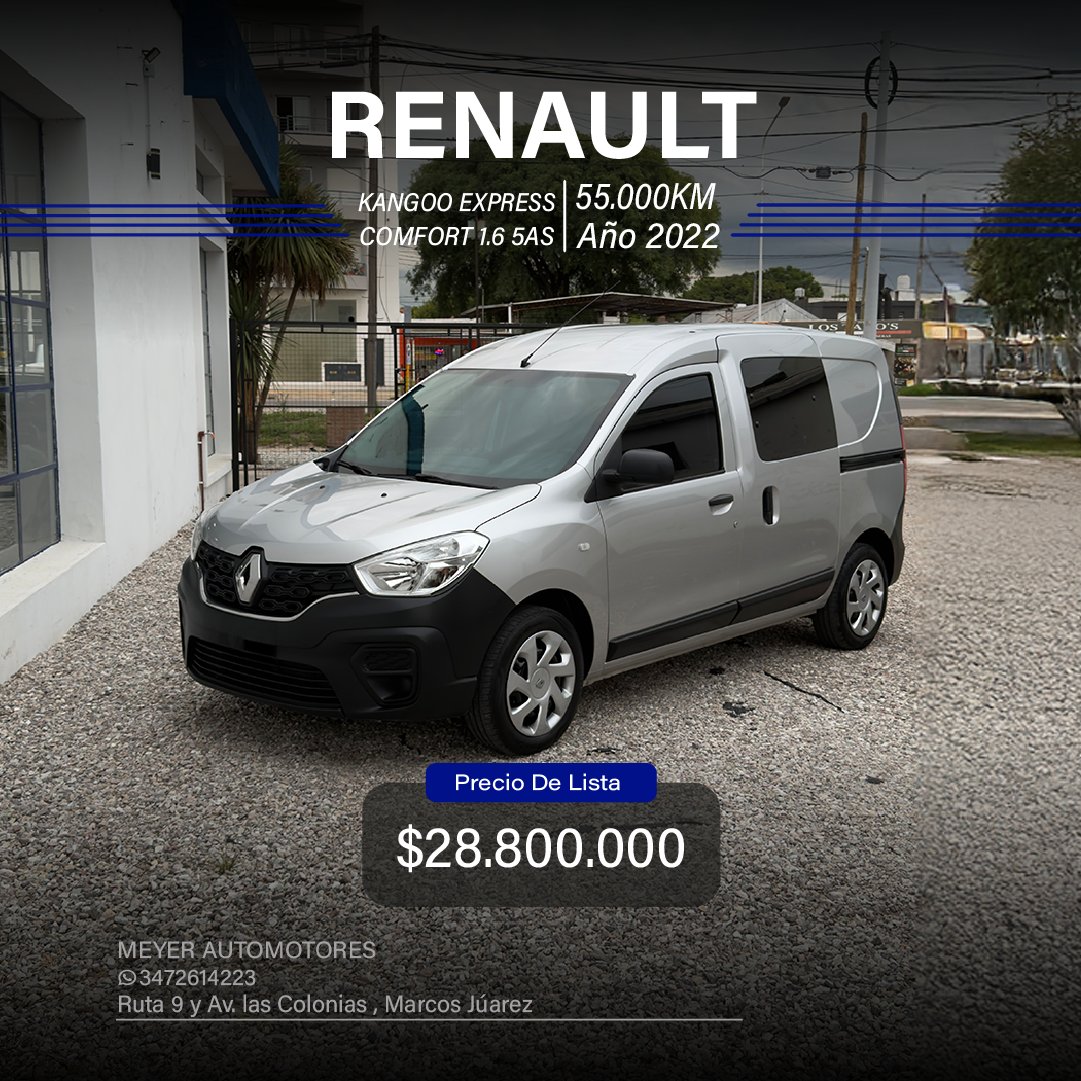 RENAULT KANGOO EXPRESS COMFORT 1.6 5AS