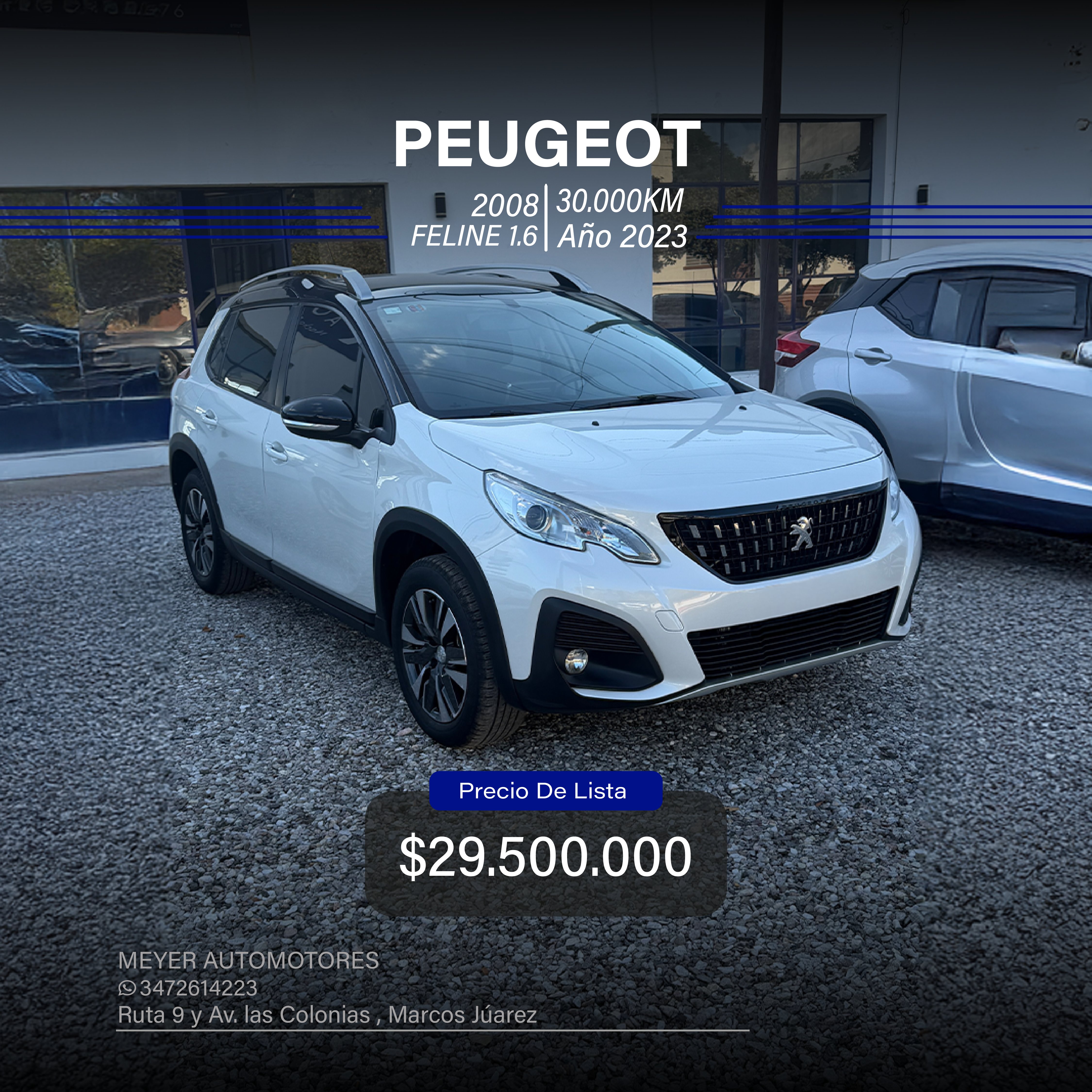 PEUGEOT 2008 FELINE 1.6