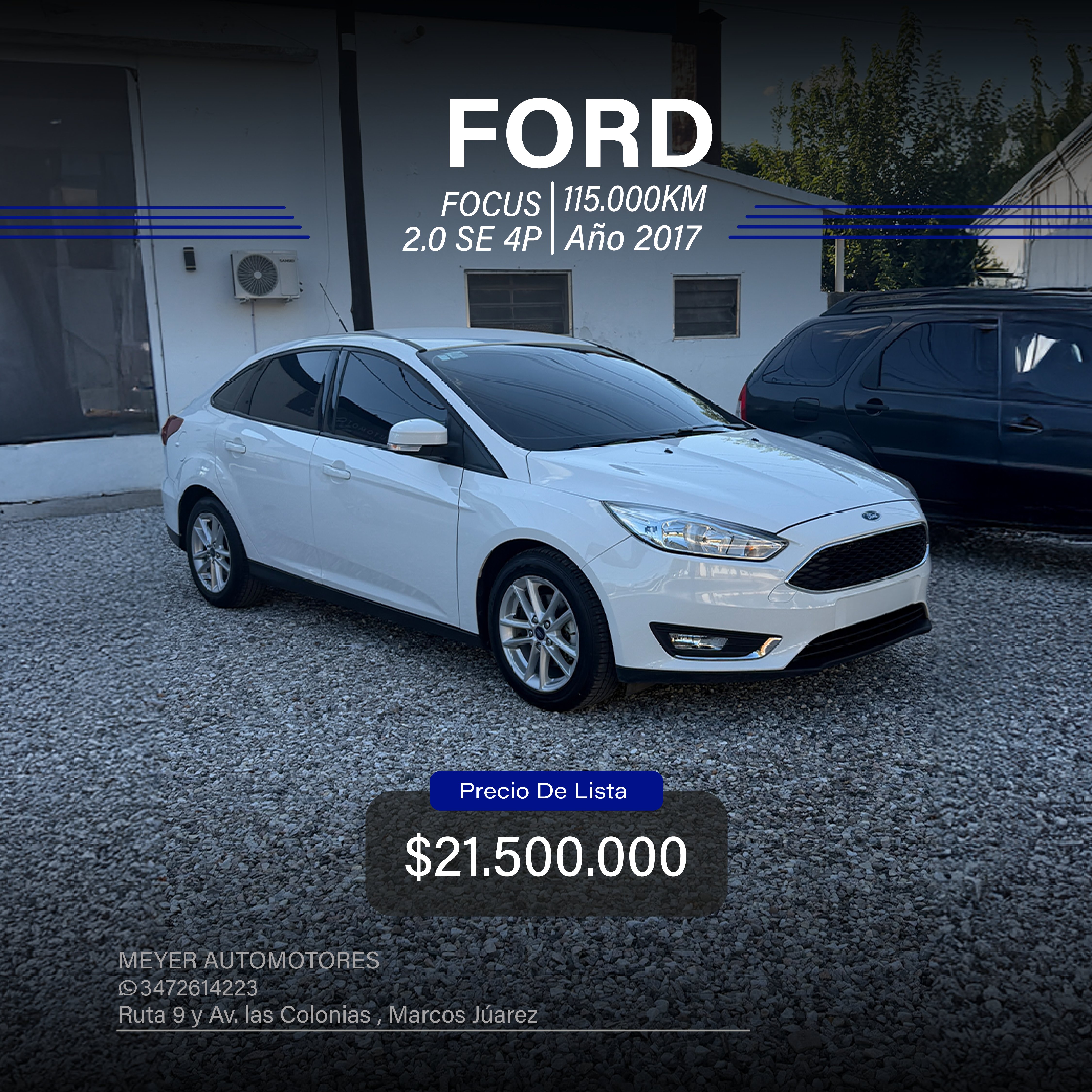 FORD FOCUS 2.0 SE 4P