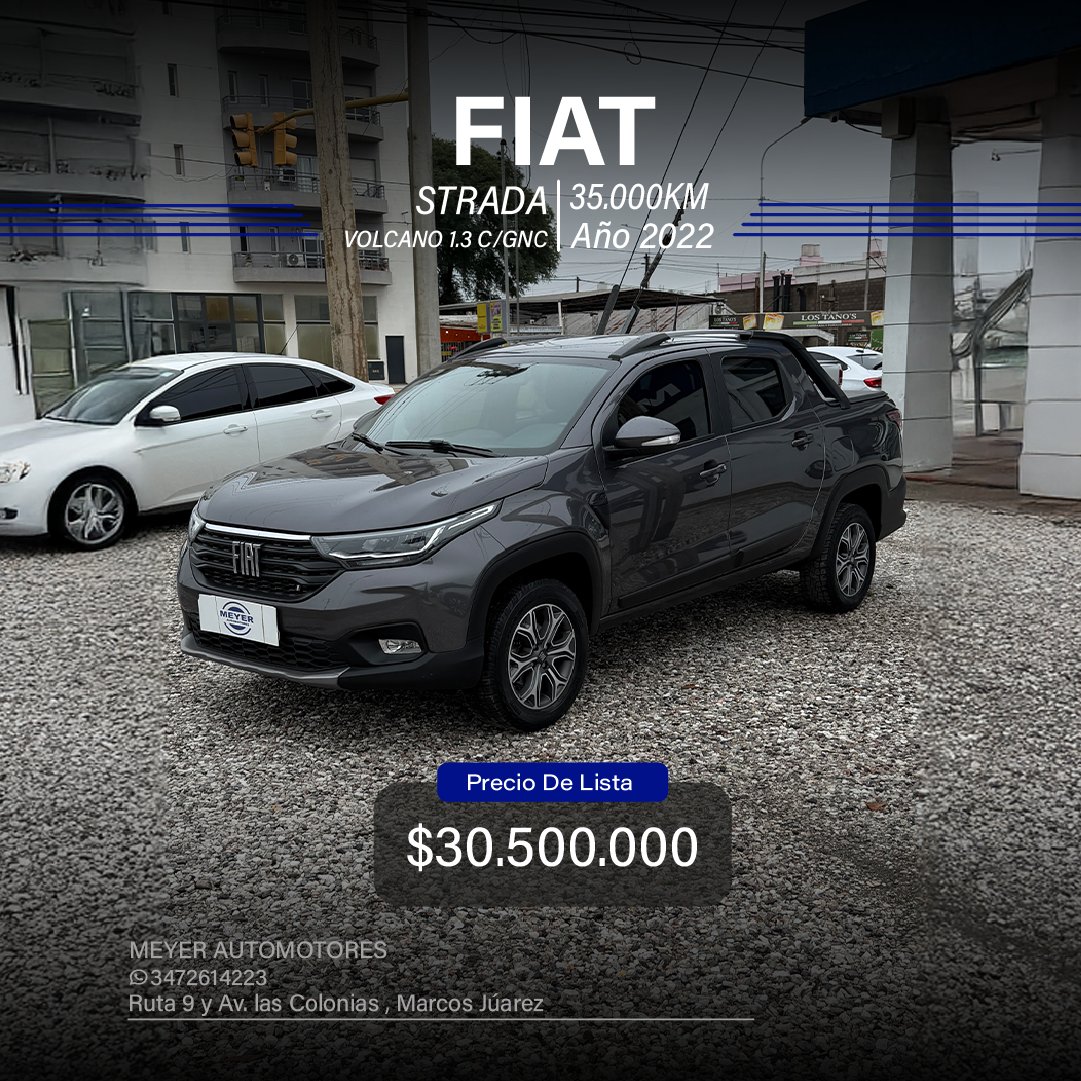 FIAT STRADA VOLCANO 1.3 C/GNC