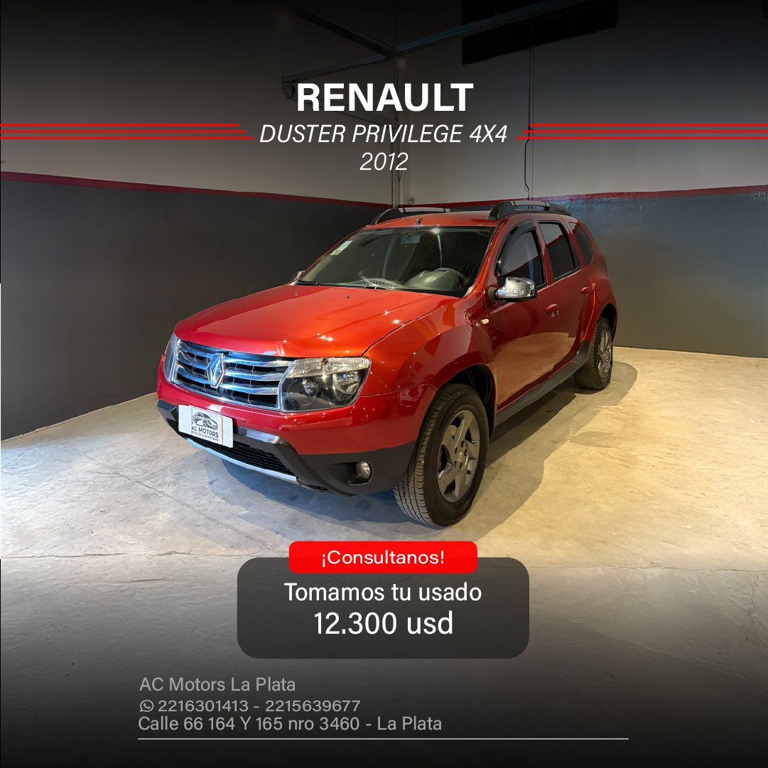 RENAULT DUSTER PRIVILEGE 4X4