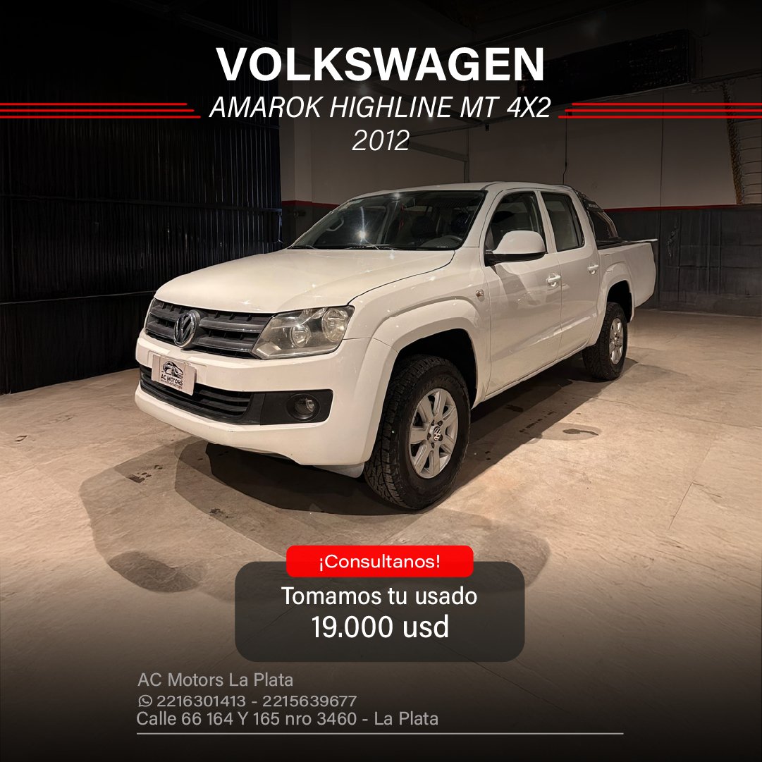 VOLKSWGEN AMAROK HIGHLINE 4X2