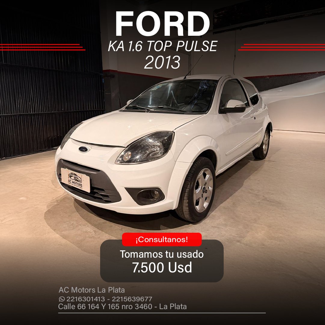 FORD KA 1.6 TOP PULSE