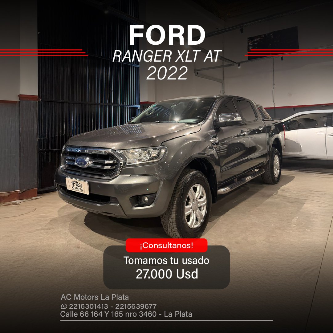FORD RANGER XLT AT