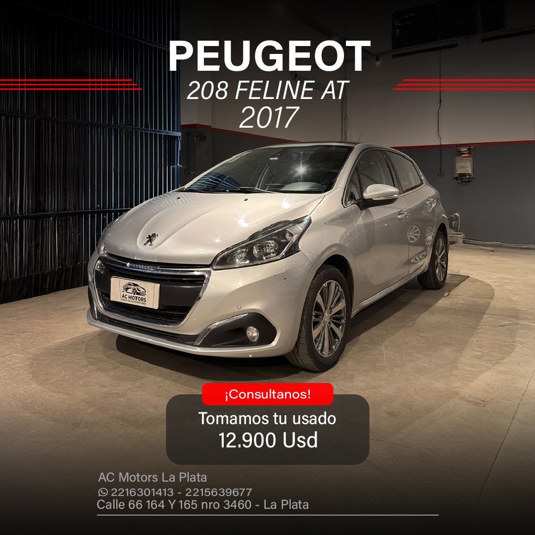PEUGEOT 208 FELINE AT