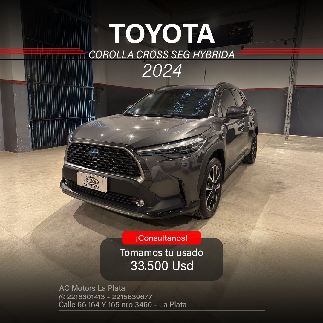 TOYOTA COROLLA CROSS SEG HYBRIDA