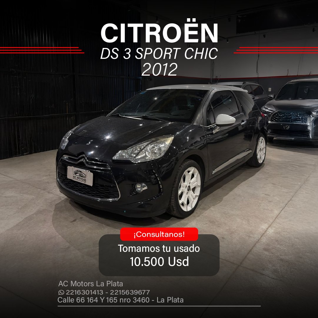 CITROEN DS 3 SPORT CHIC