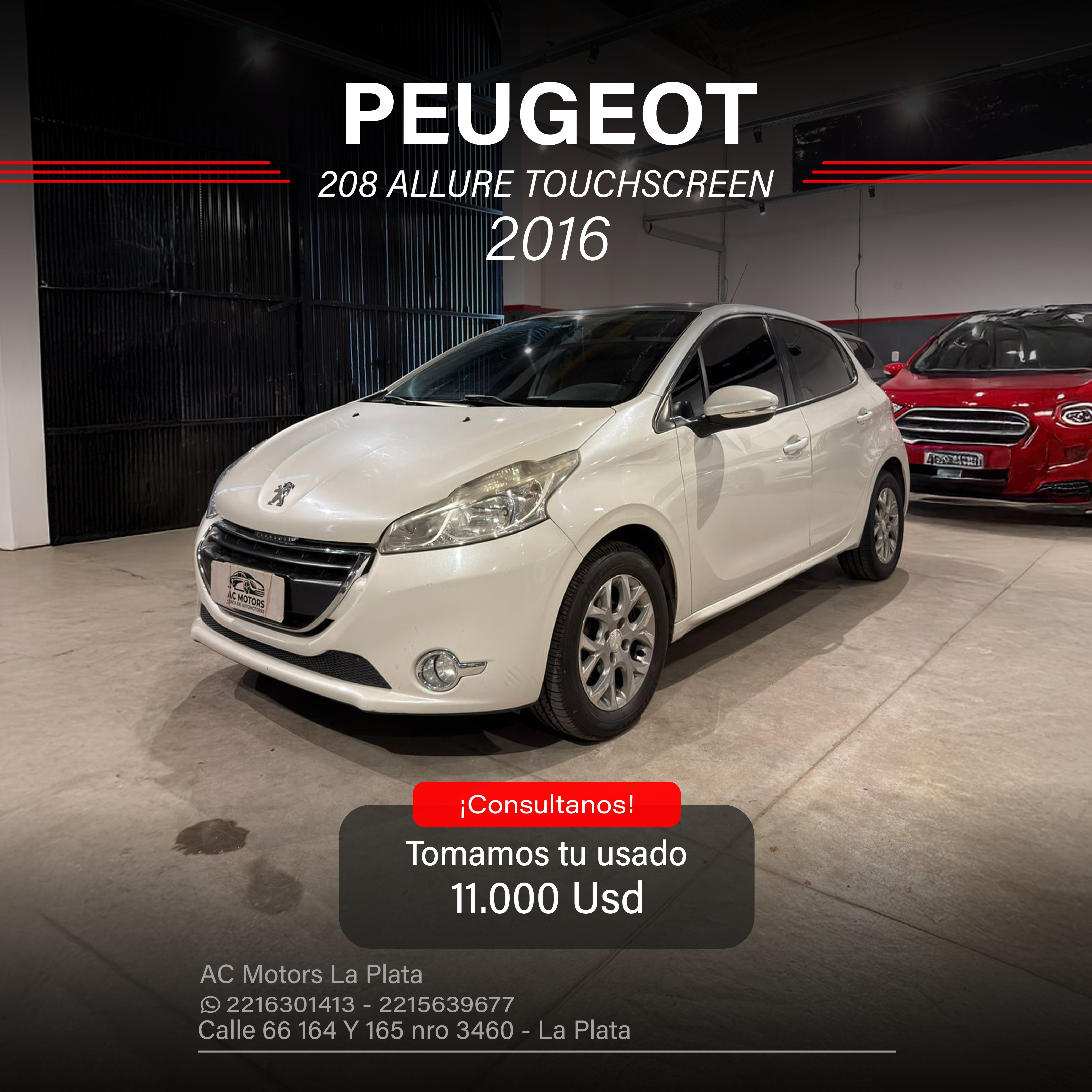 PEUGEOT 208 ALLURE TOUCHSCREEN