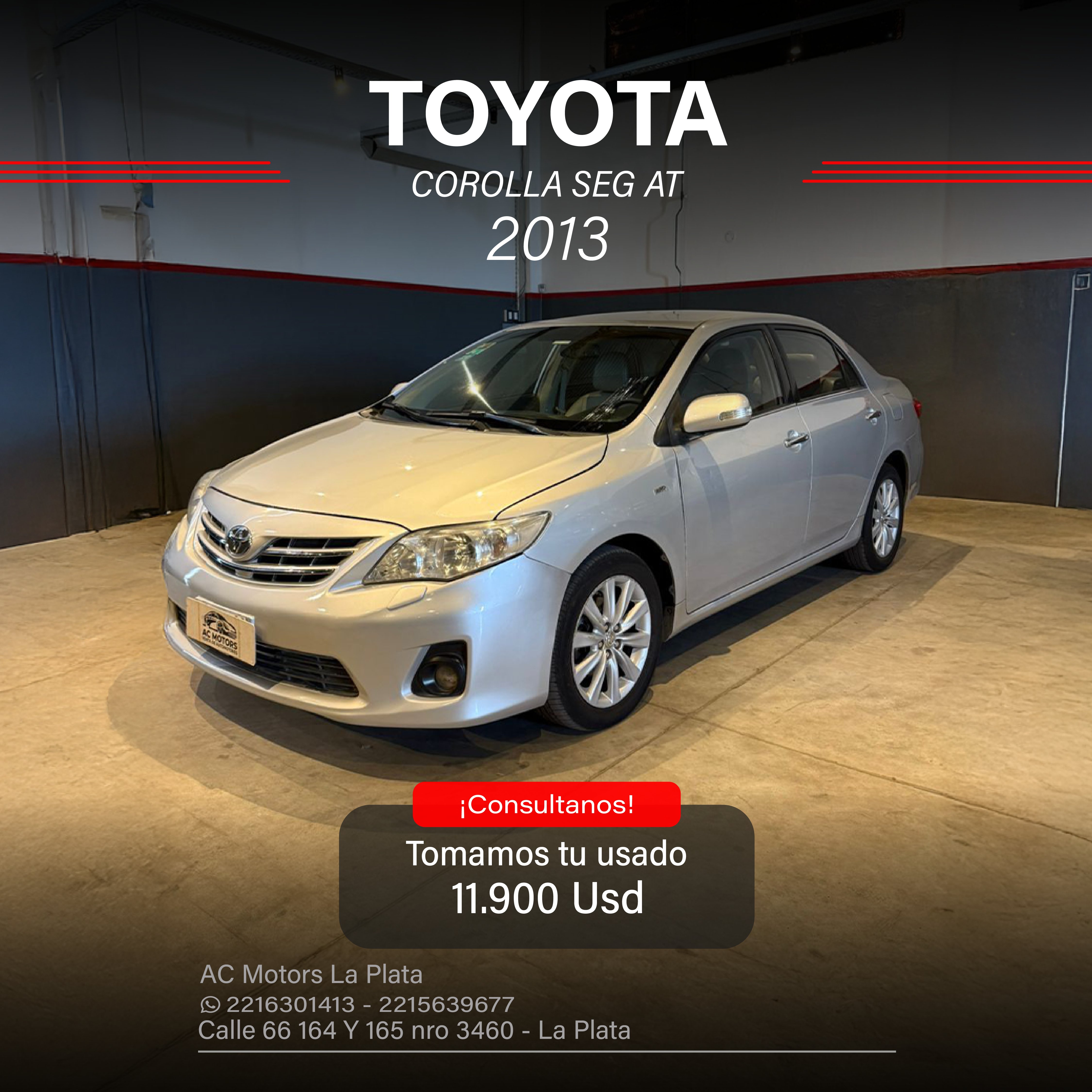 TOYOTA COROLLA SEG AT