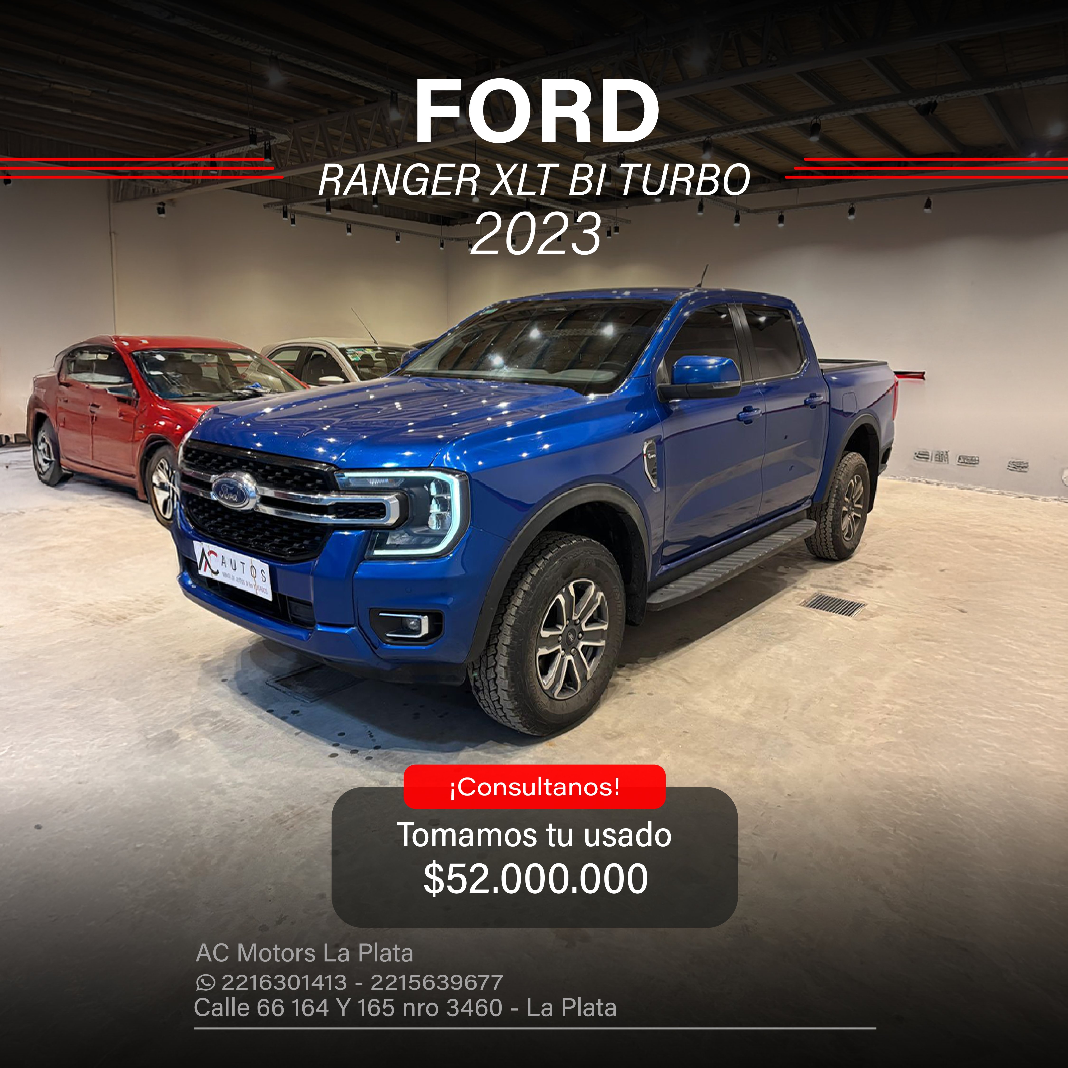 FORD RANGER XLT BI TURBO