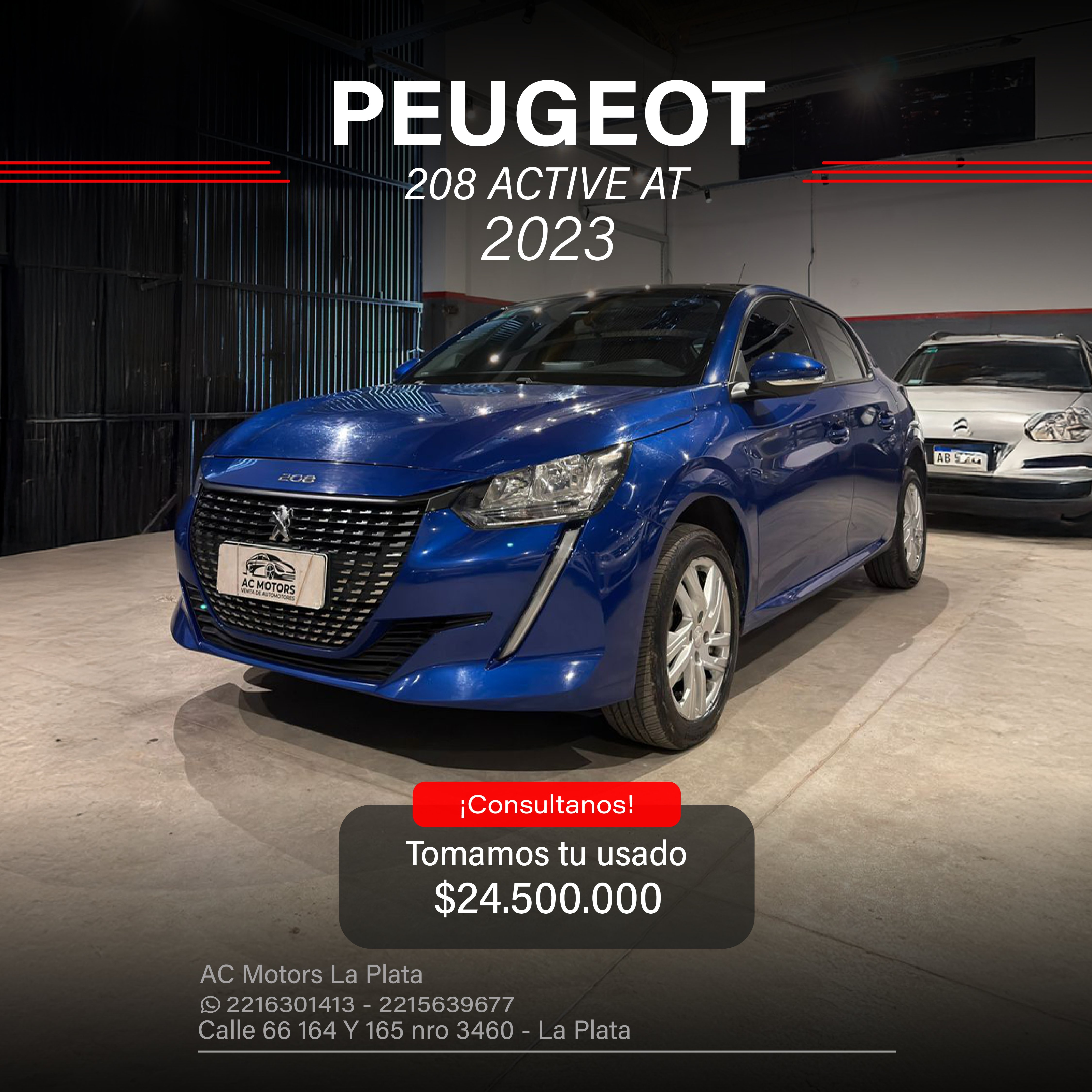PEUGEOT 208 ACTIVE AT