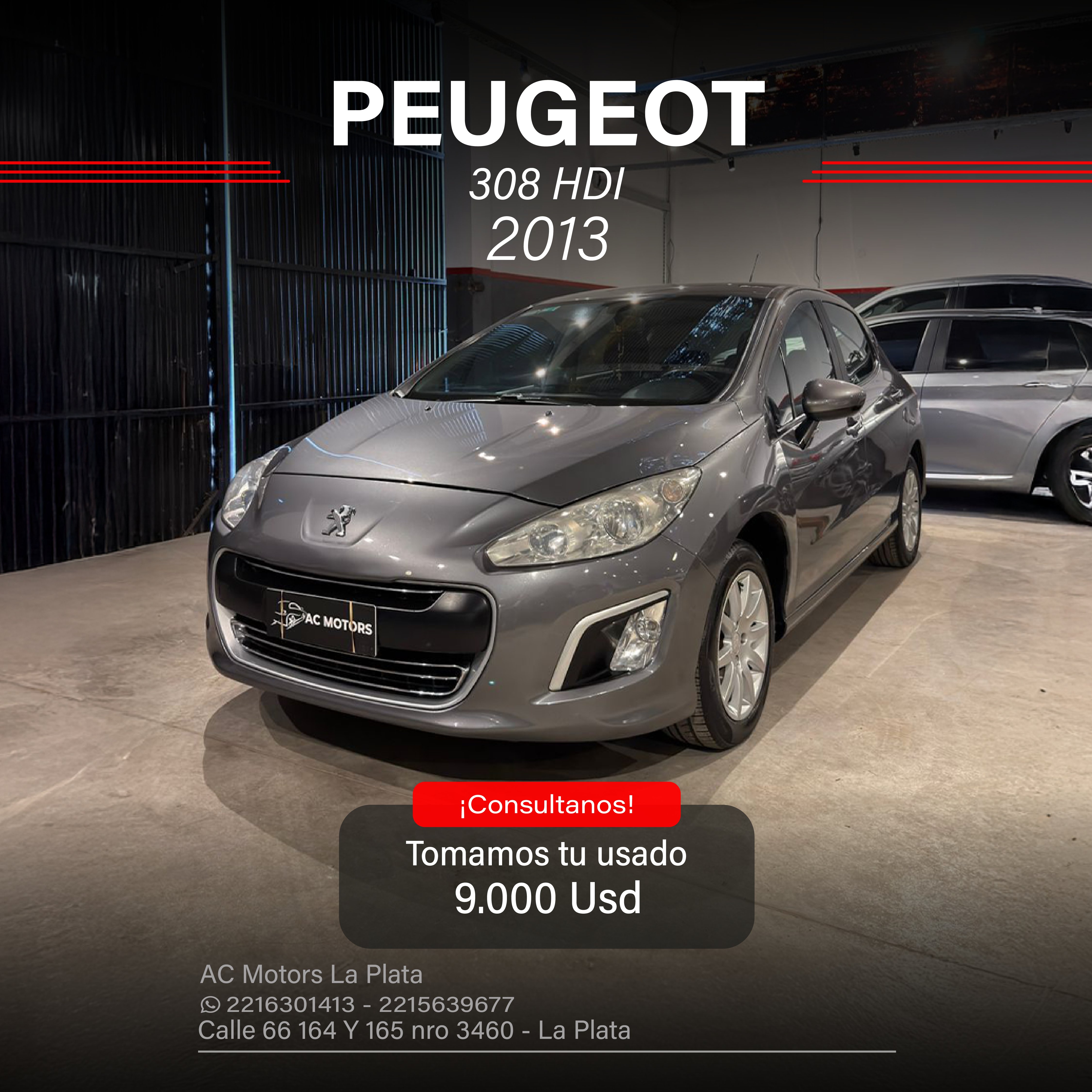 PEUGEOT 308 HDI