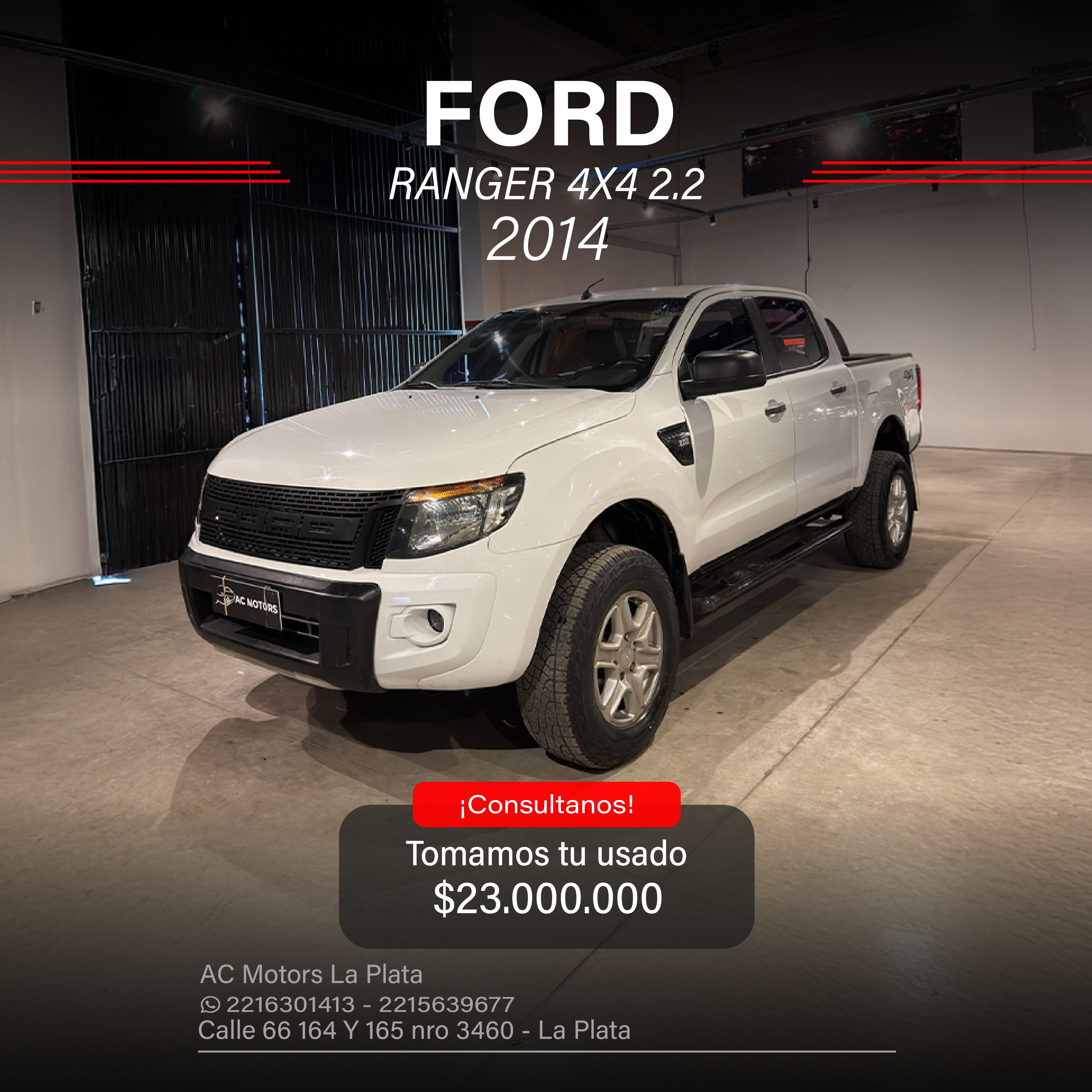 FORD RANGER 4X4 2.2