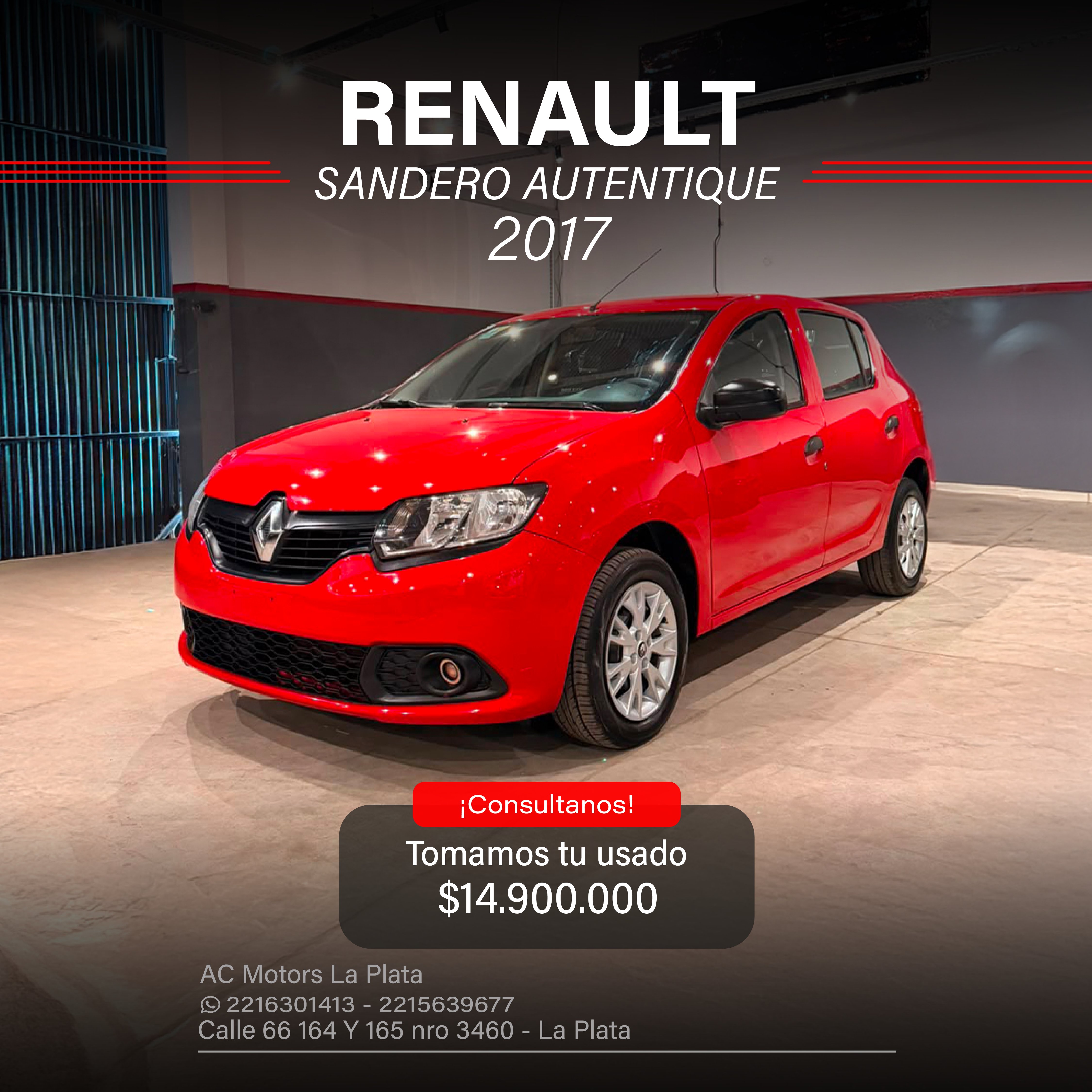 RENAULT SANDERO AUTENTIQUE
