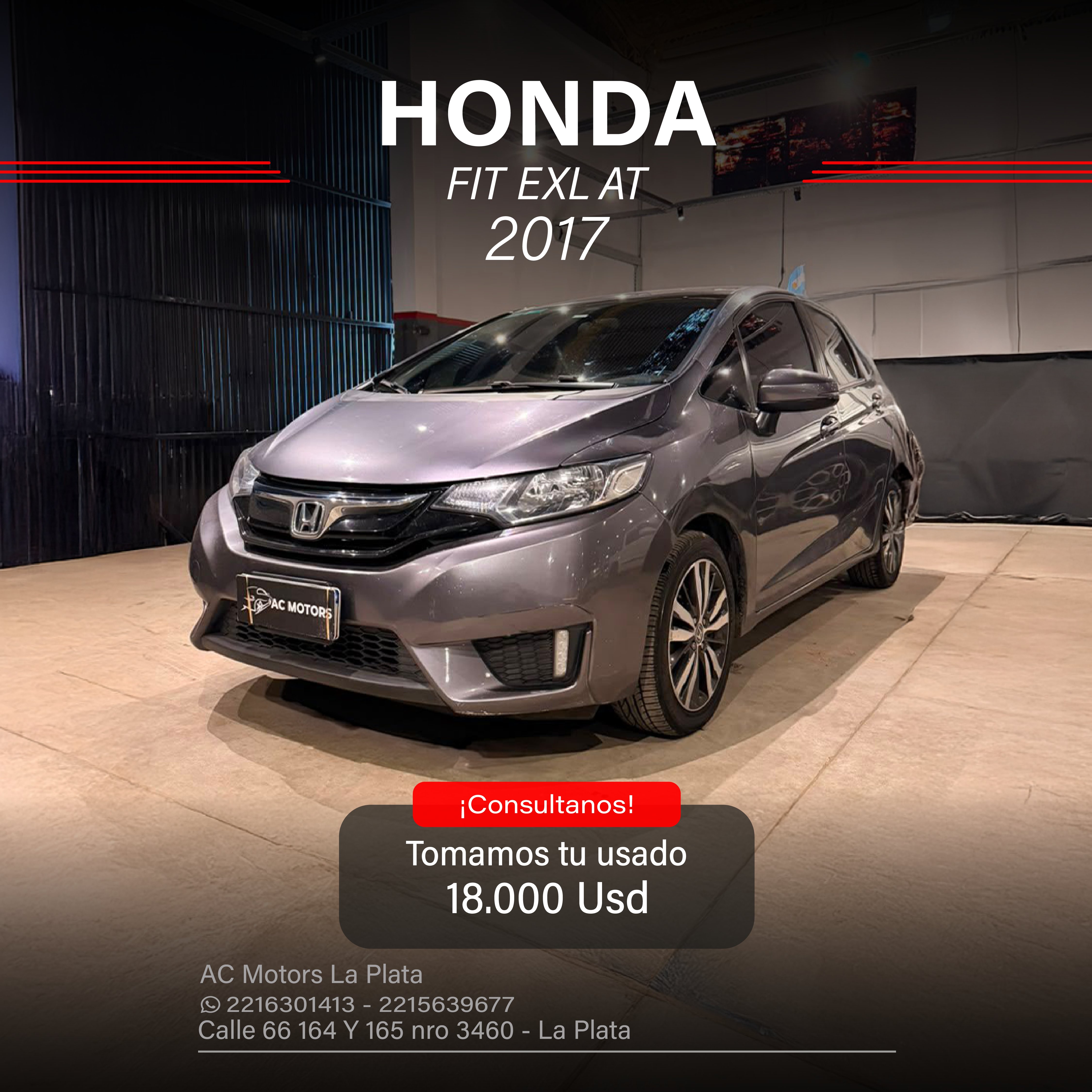 HONDA FIT EXL  AT
