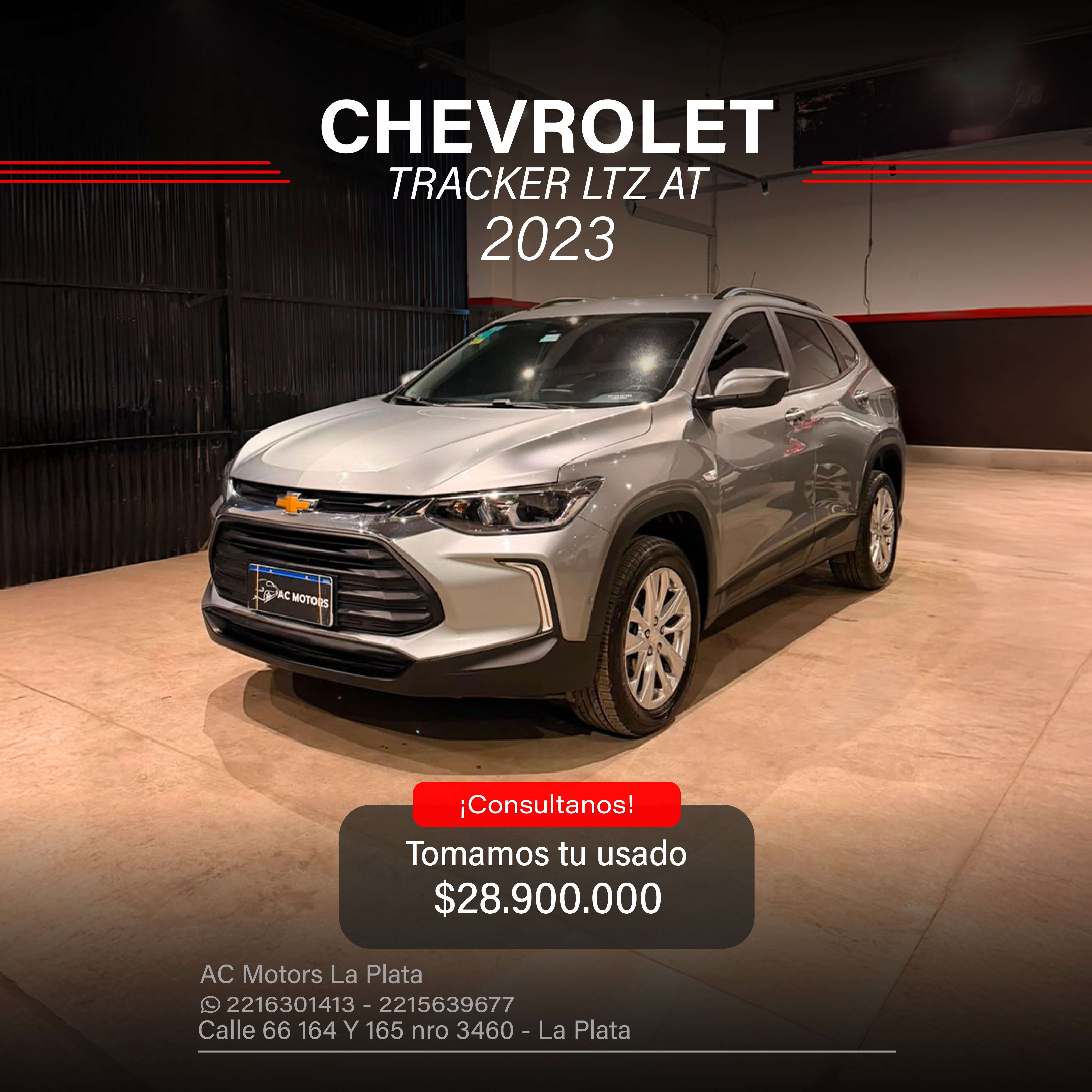 CHEVROLETE TRACKER LTZ AT
