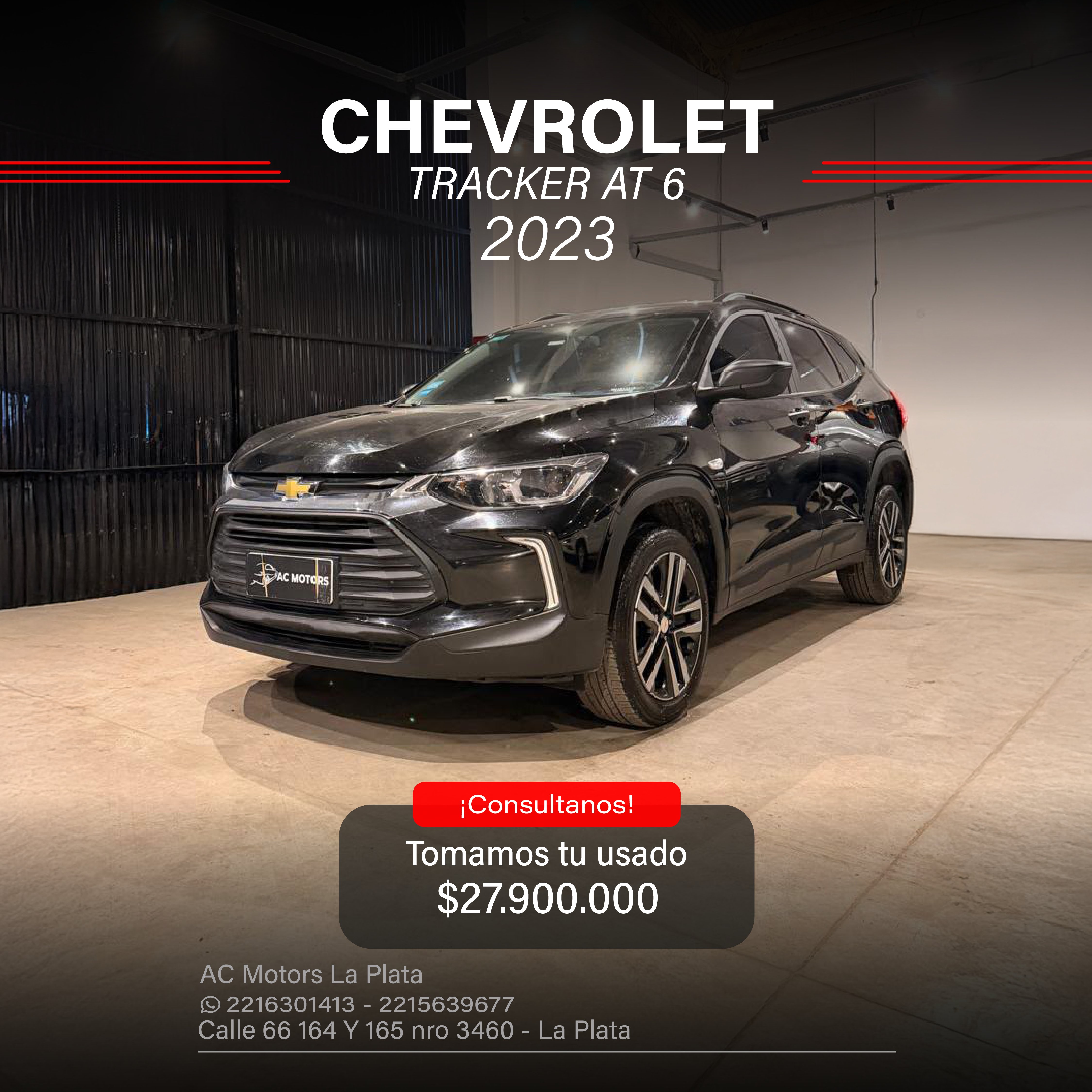 CHEVROLET TRACKER AT 6