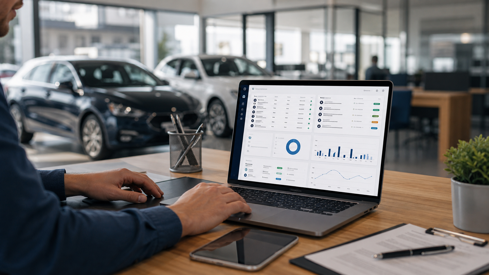 Uso de CRM en una agencia automotriz